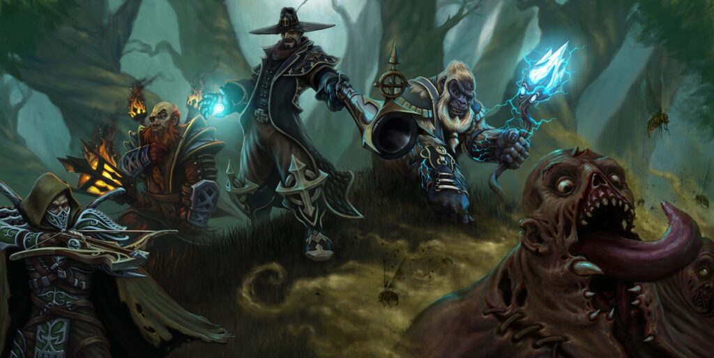 ARTE DEL JUEGO HEROES OF NEWERTH