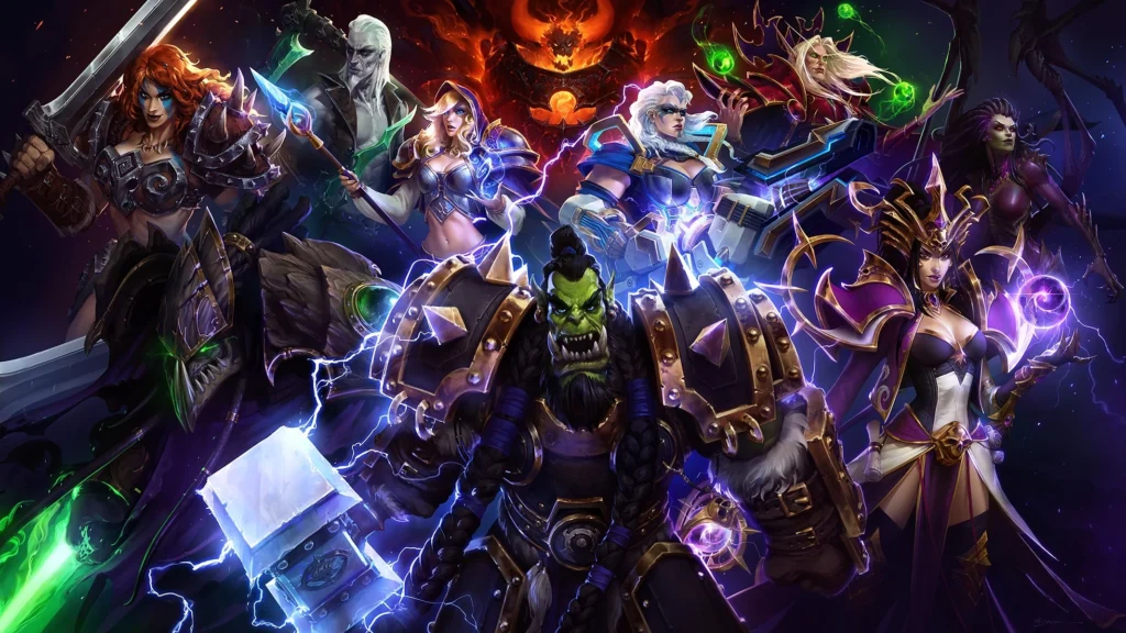 arte del juego herues of storm