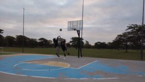 Cancha de básquet Parque Ecológico Municipal