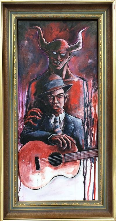 Robert Johnson ilustración.