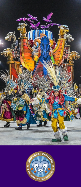 Comparsa Papelito 2024 tricampeona