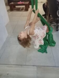Acrobacia en tela