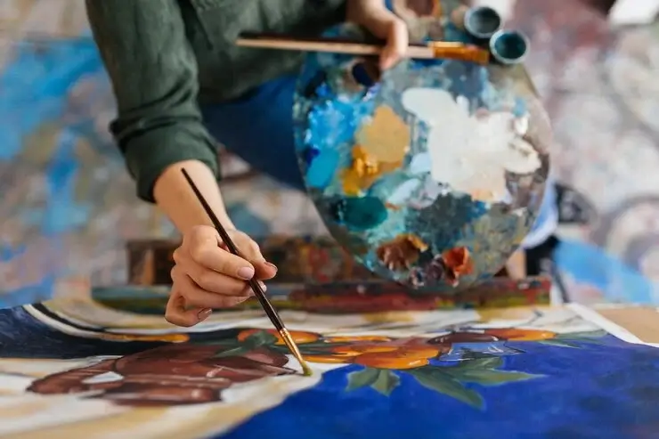 la pintura ayuda a mantener un equilibrio mental y expresar todo aquello que guardamos en nuestro interior.