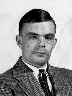Fotografía del señor Alan Turing