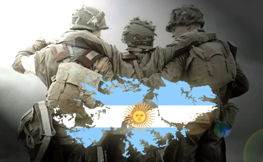 Soldados al final de la guerra
