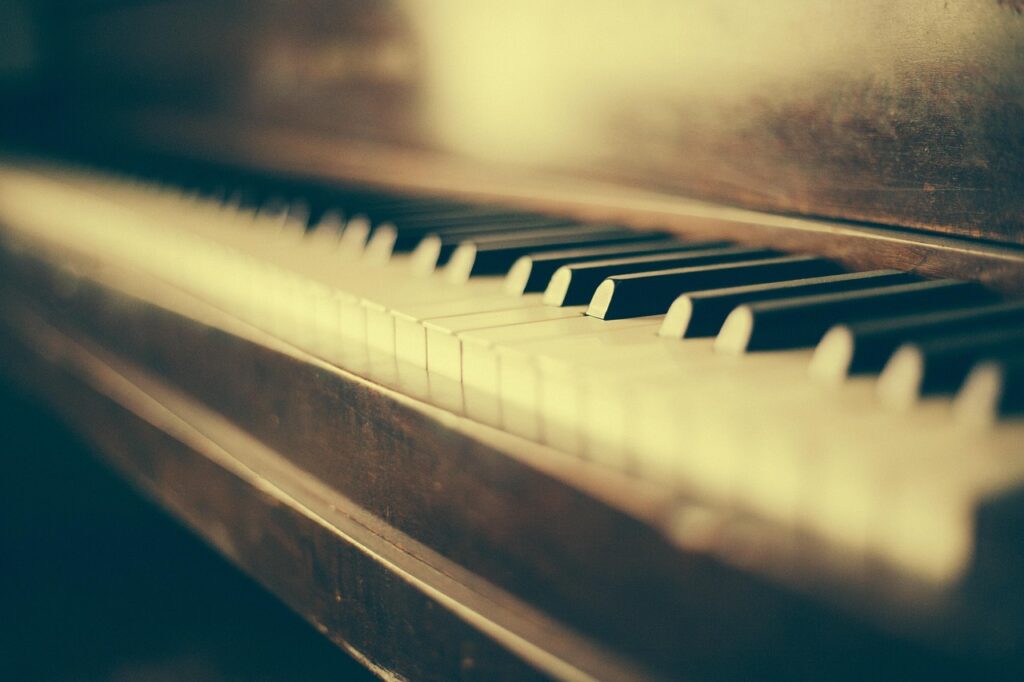 un piano
