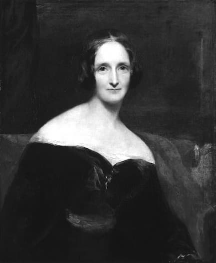 Retrato de Mary Shelley