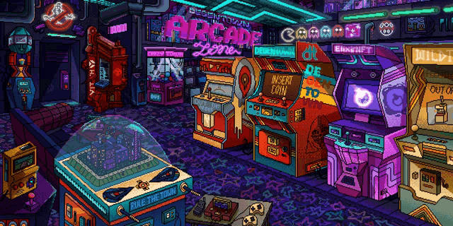 gif arcade retro