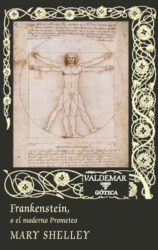 Tapa del libro Frankenstein, editorial Valdemar